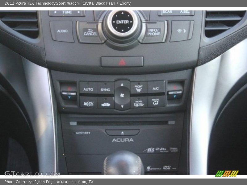 Crystal Black Pearl / Ebony 2012 Acura TSX Technology Sport Wagon