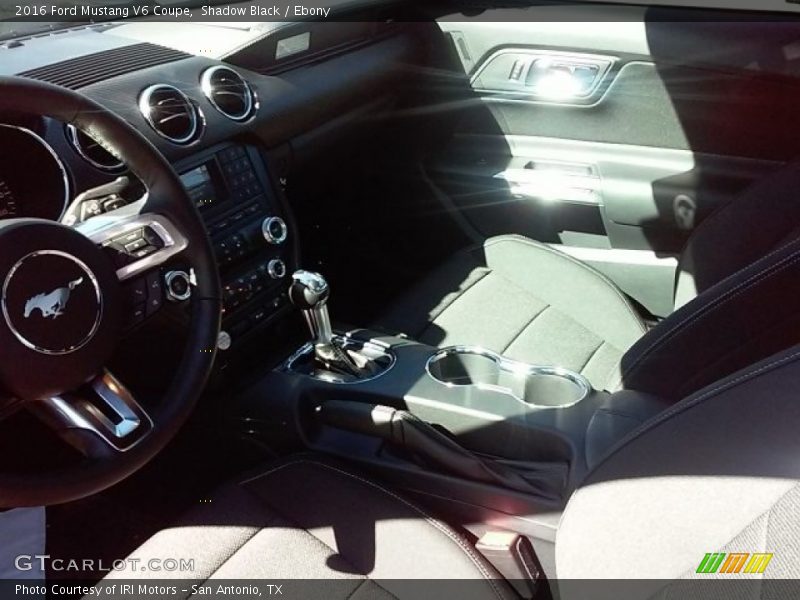 Shadow Black / Ebony 2016 Ford Mustang V6 Coupe