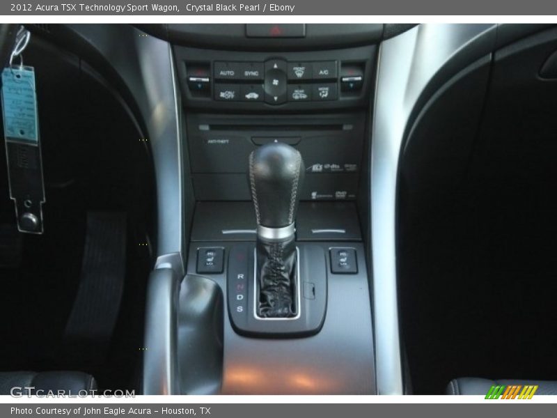 Crystal Black Pearl / Ebony 2012 Acura TSX Technology Sport Wagon