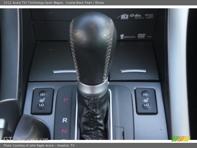 Crystal Black Pearl / Ebony 2012 Acura TSX Technology Sport Wagon