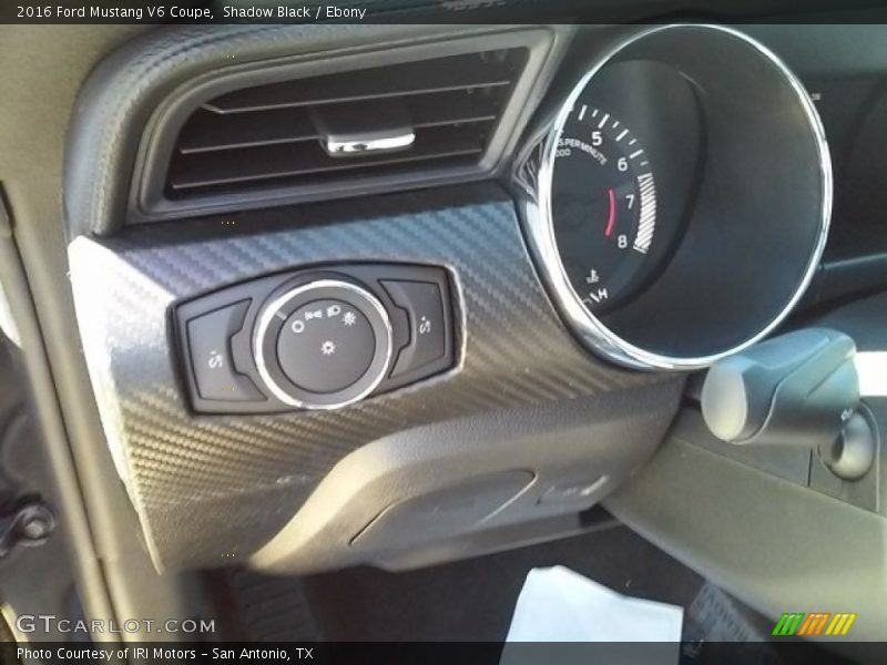 Shadow Black / Ebony 2016 Ford Mustang V6 Coupe
