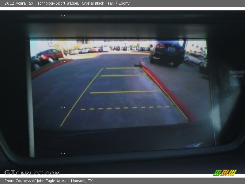 Crystal Black Pearl / Ebony 2012 Acura TSX Technology Sport Wagon