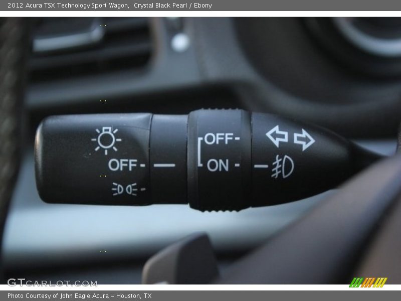 Crystal Black Pearl / Ebony 2012 Acura TSX Technology Sport Wagon