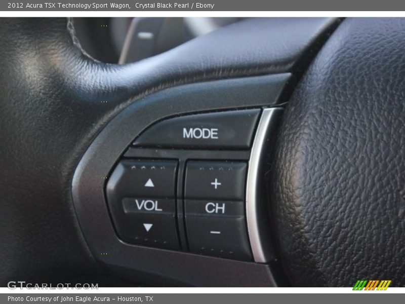 Crystal Black Pearl / Ebony 2012 Acura TSX Technology Sport Wagon