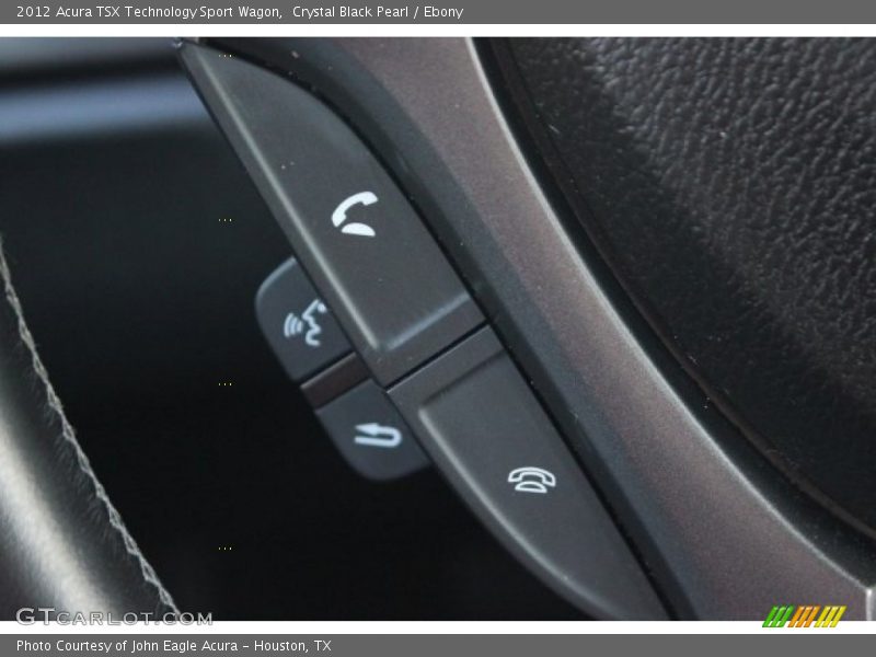 Crystal Black Pearl / Ebony 2012 Acura TSX Technology Sport Wagon