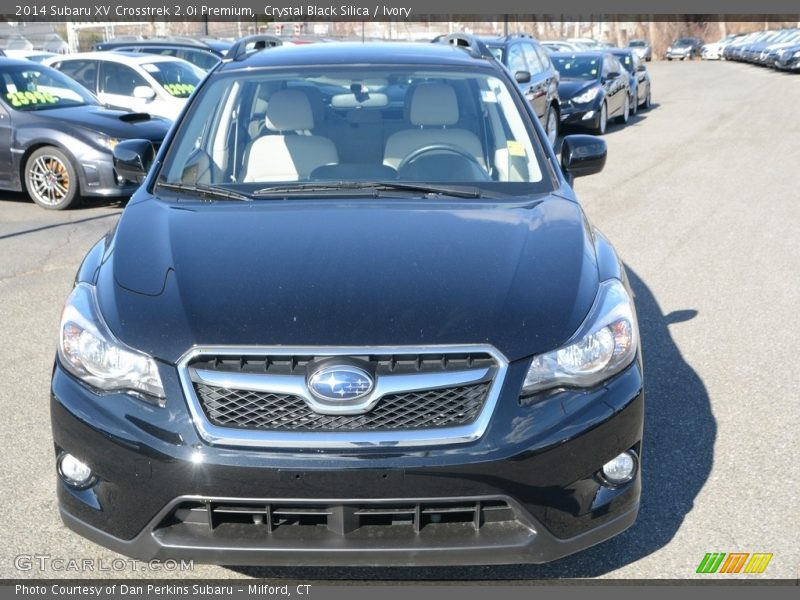 Crystal Black Silica / Ivory 2014 Subaru XV Crosstrek 2.0i Premium