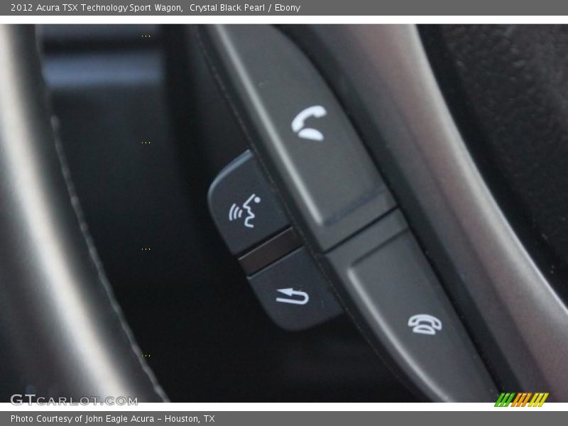 Crystal Black Pearl / Ebony 2012 Acura TSX Technology Sport Wagon