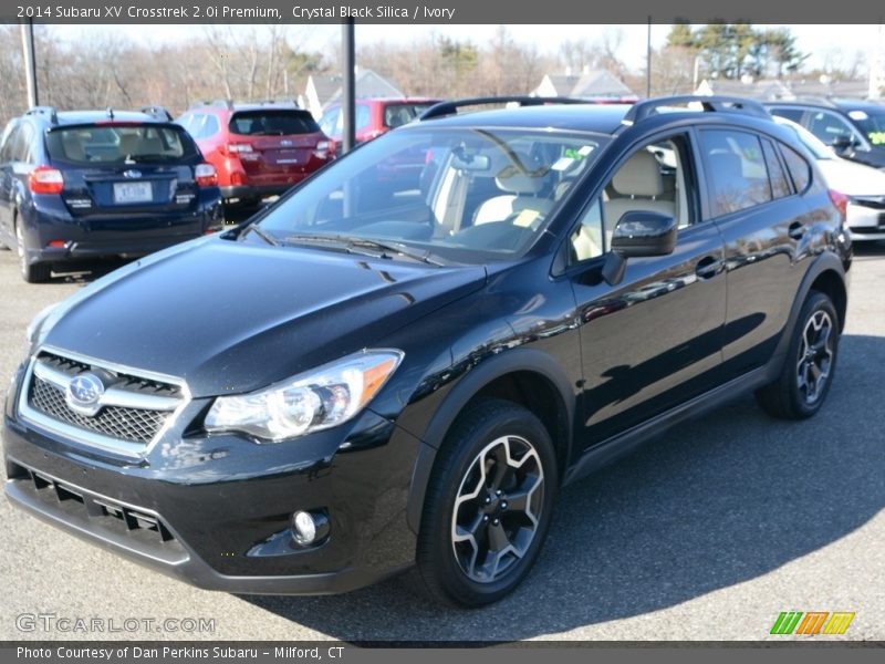 Crystal Black Silica / Ivory 2014 Subaru XV Crosstrek 2.0i Premium