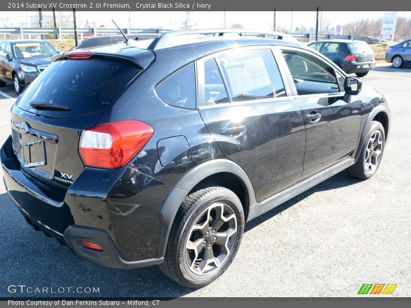 Crystal Black Silica / Ivory 2014 Subaru XV Crosstrek 2.0i Premium