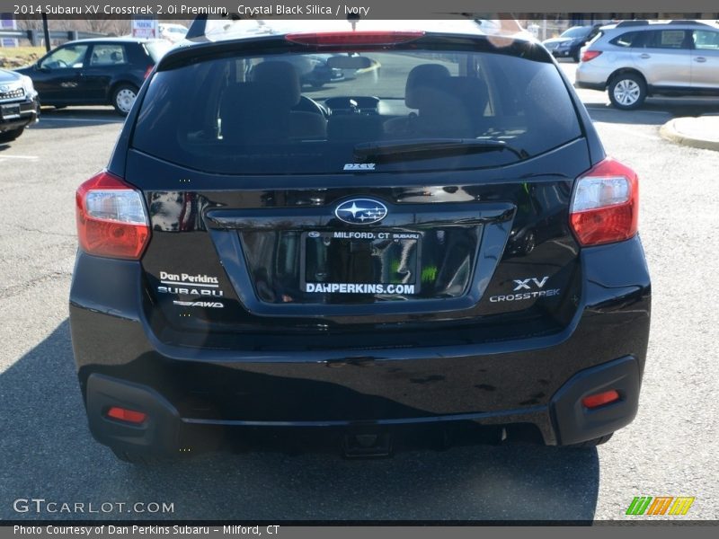 Crystal Black Silica / Ivory 2014 Subaru XV Crosstrek 2.0i Premium