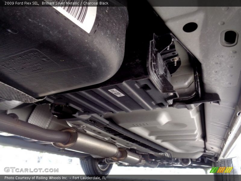 Brilliant Silver Metallic / Charcoal Black 2009 Ford Flex SEL