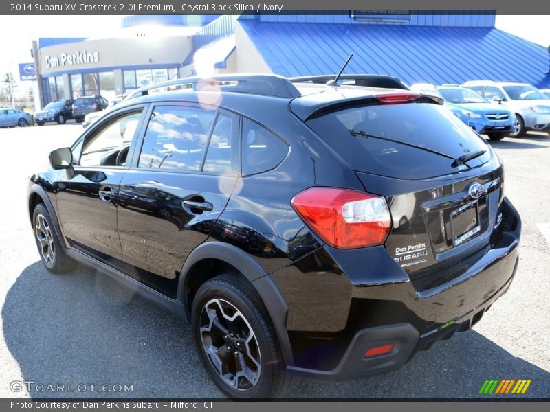 Crystal Black Silica / Ivory 2014 Subaru XV Crosstrek 2.0i Premium