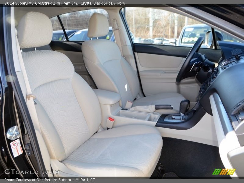 Crystal Black Silica / Ivory 2014 Subaru XV Crosstrek 2.0i Premium