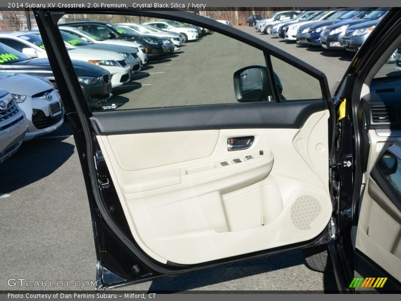 Crystal Black Silica / Ivory 2014 Subaru XV Crosstrek 2.0i Premium
