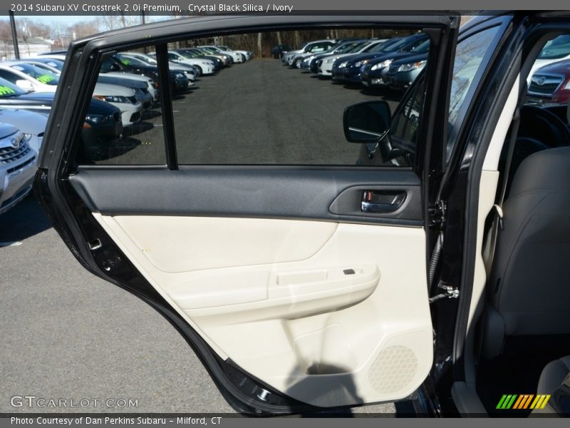 Crystal Black Silica / Ivory 2014 Subaru XV Crosstrek 2.0i Premium