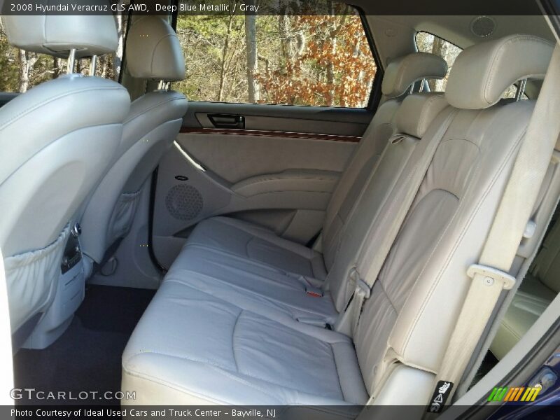 Deep Blue Metallic / Gray 2008 Hyundai Veracruz GLS AWD