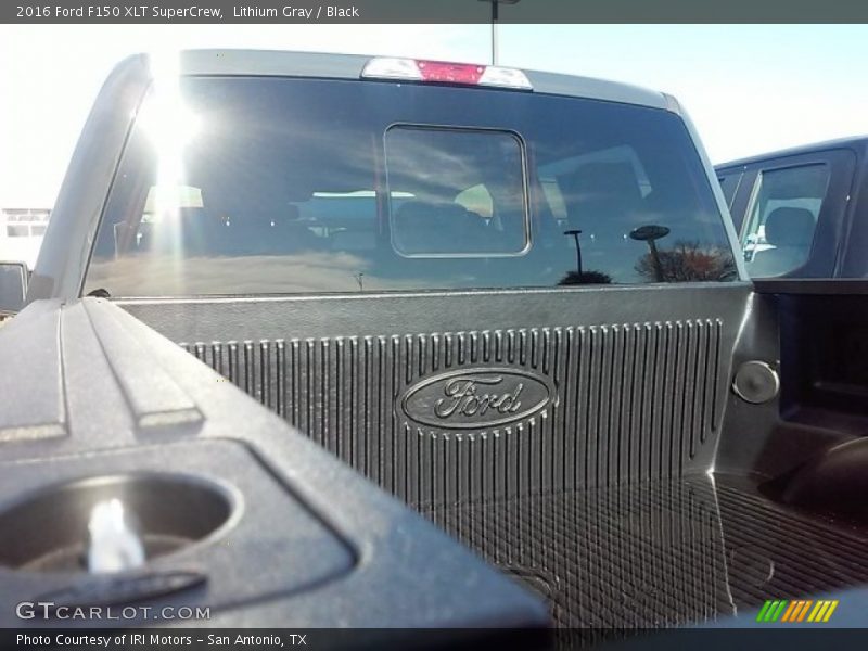 Lithium Gray / Black 2016 Ford F150 XLT SuperCrew