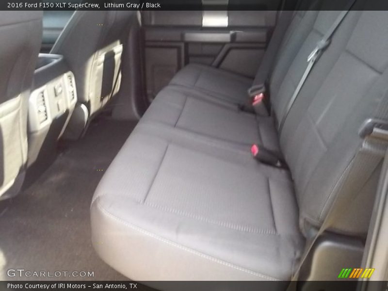 Lithium Gray / Black 2016 Ford F150 XLT SuperCrew
