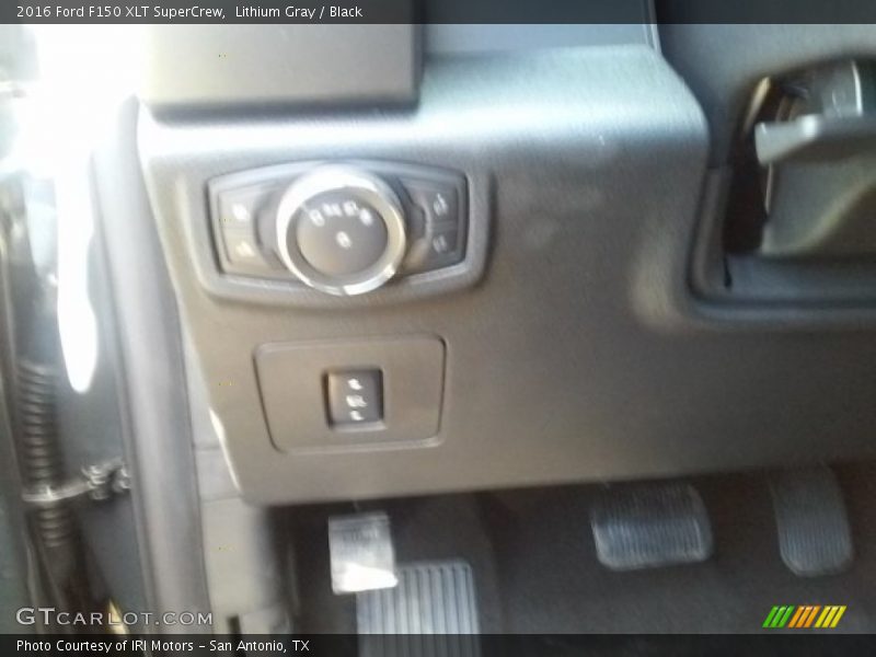 Lithium Gray / Black 2016 Ford F150 XLT SuperCrew