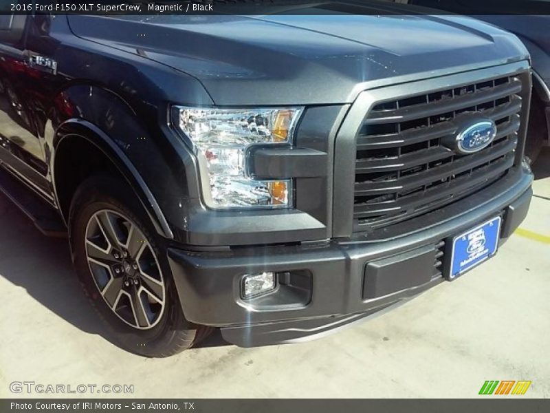 Magnetic / Black 2016 Ford F150 XLT SuperCrew