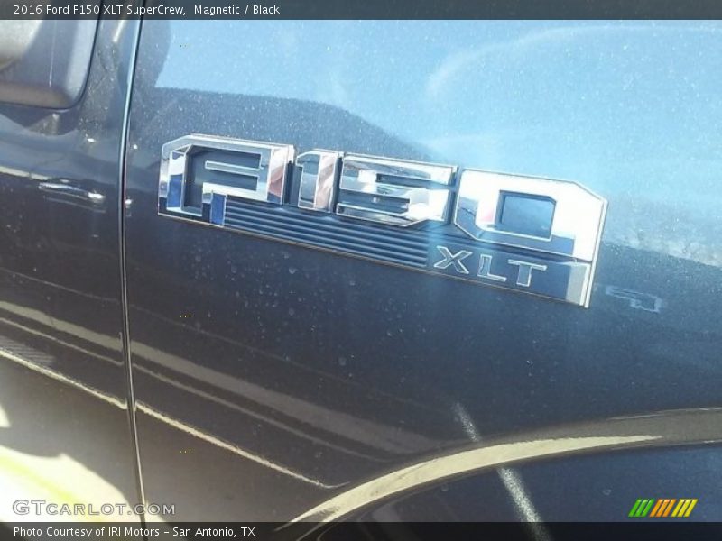 Magnetic / Black 2016 Ford F150 XLT SuperCrew