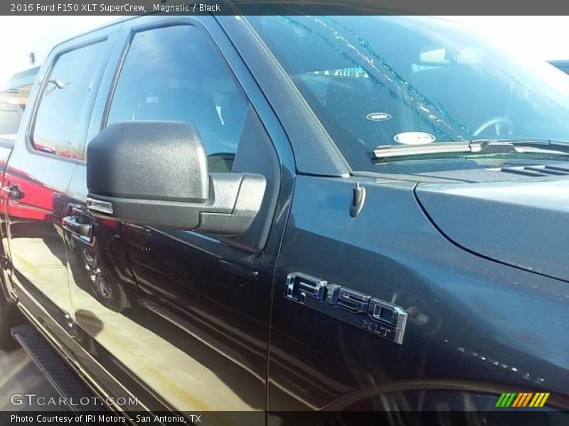 Magnetic / Black 2016 Ford F150 XLT SuperCrew