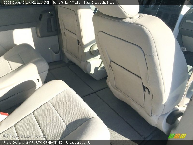 Stone White / Medium Slate Gray/Light Shale 2008 Dodge Grand Caravan SXT