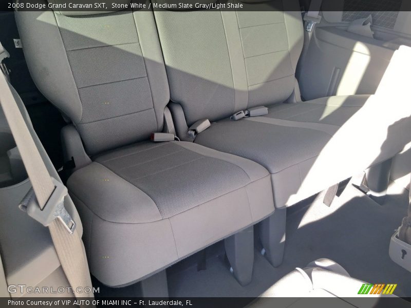 Stone White / Medium Slate Gray/Light Shale 2008 Dodge Grand Caravan SXT