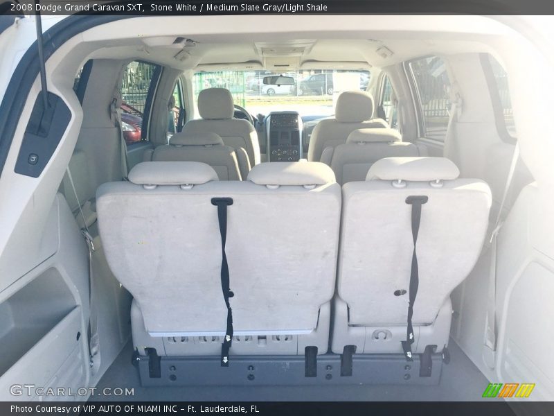 Stone White / Medium Slate Gray/Light Shale 2008 Dodge Grand Caravan SXT