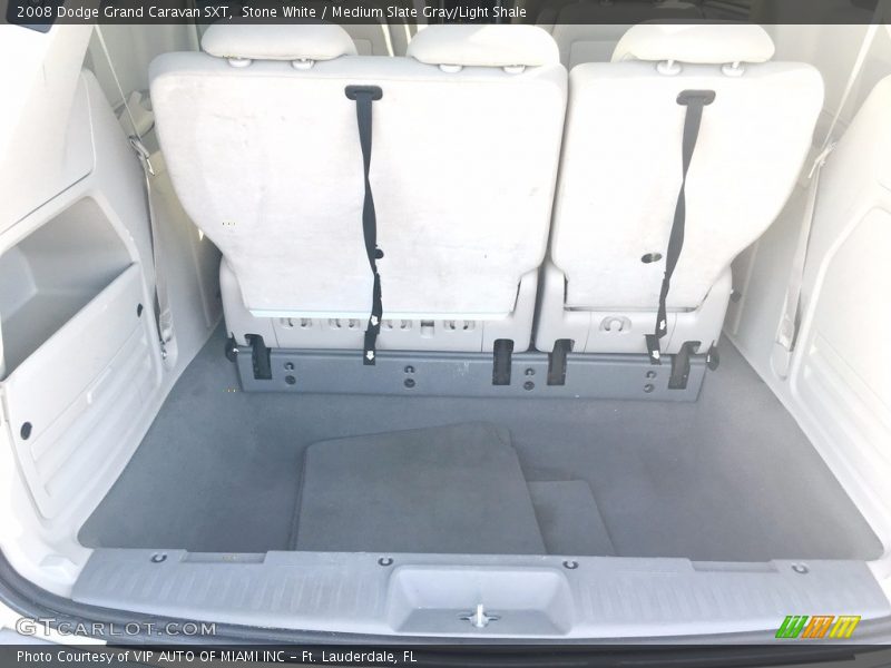 Stone White / Medium Slate Gray/Light Shale 2008 Dodge Grand Caravan SXT