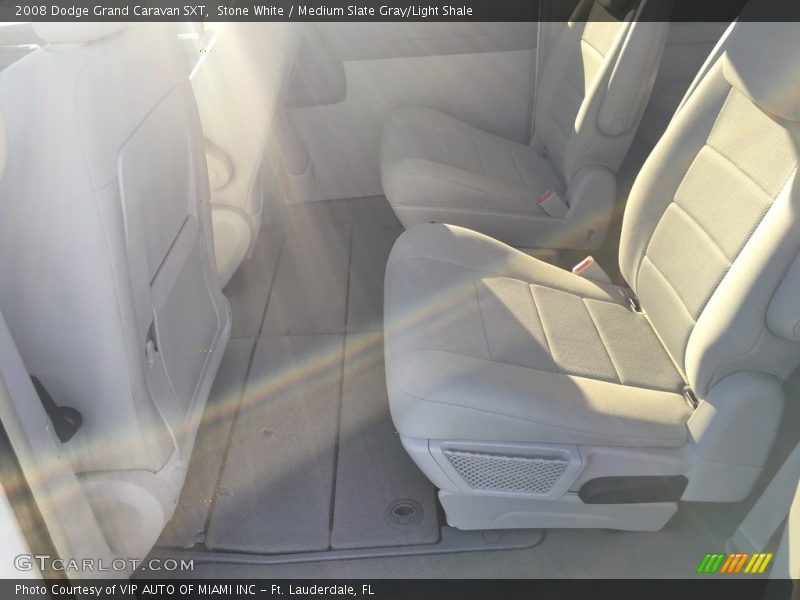 Stone White / Medium Slate Gray/Light Shale 2008 Dodge Grand Caravan SXT