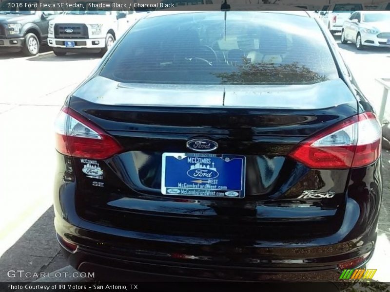 Shadow Black / Charcoal Black 2016 Ford Fiesta SE Sedan
