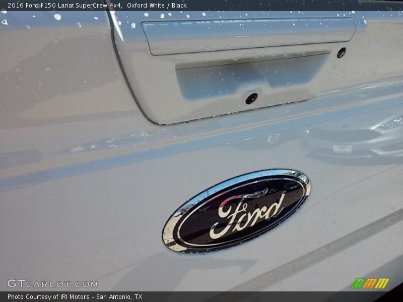 Oxford White / Black 2016 Ford F150 Lariat SuperCrew 4x4