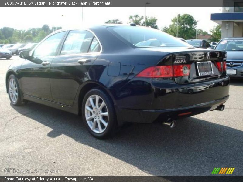 Nighthawk Black Pearl / Parchment 2006 Acura TSX Sedan