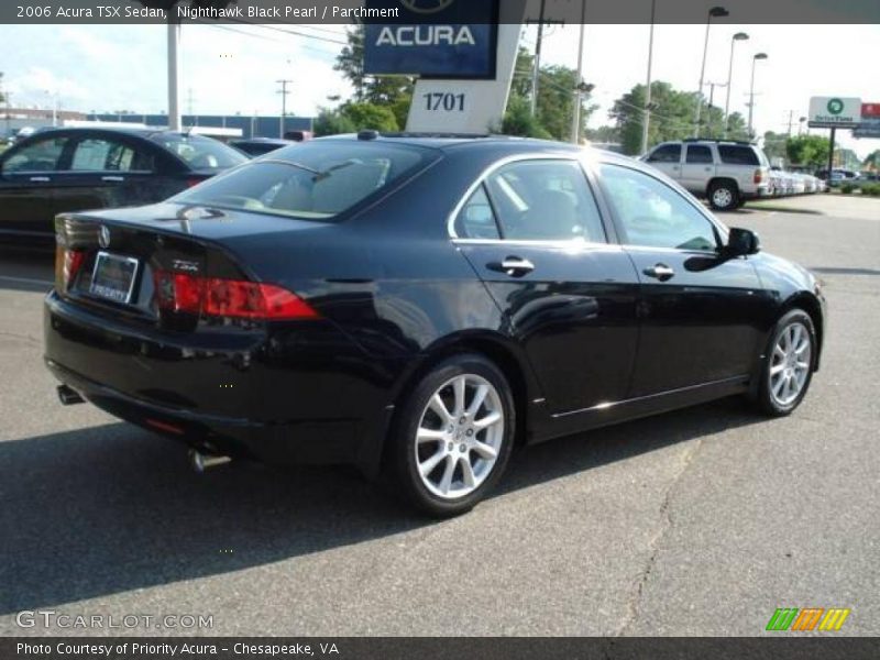 Nighthawk Black Pearl / Parchment 2006 Acura TSX Sedan