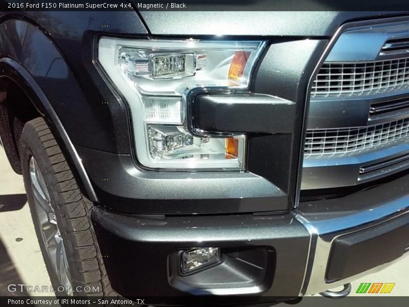 Magnetic / Black 2016 Ford F150 Platinum SuperCrew 4x4