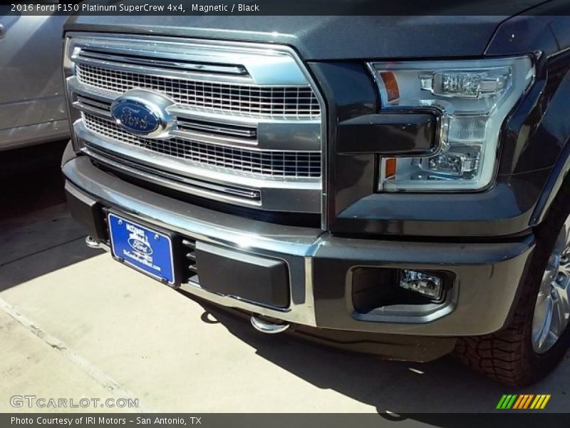 Magnetic / Black 2016 Ford F150 Platinum SuperCrew 4x4