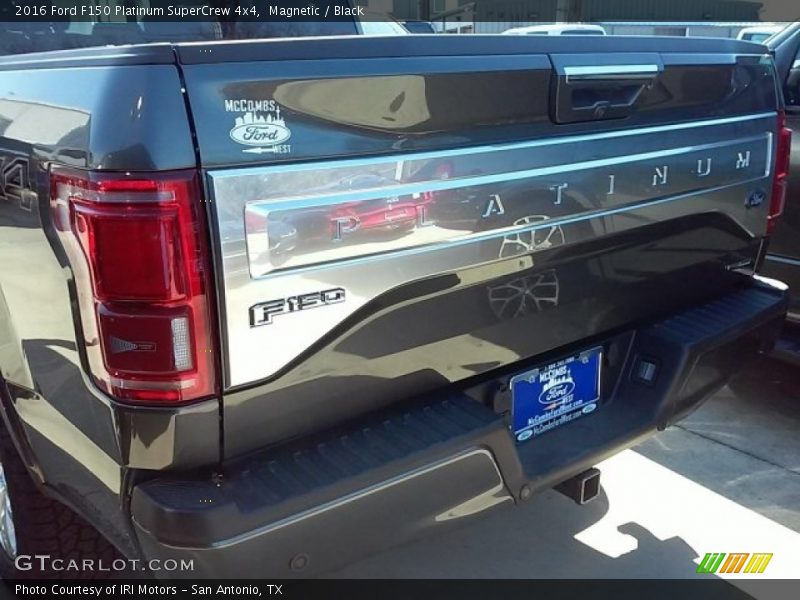 Magnetic / Black 2016 Ford F150 Platinum SuperCrew 4x4