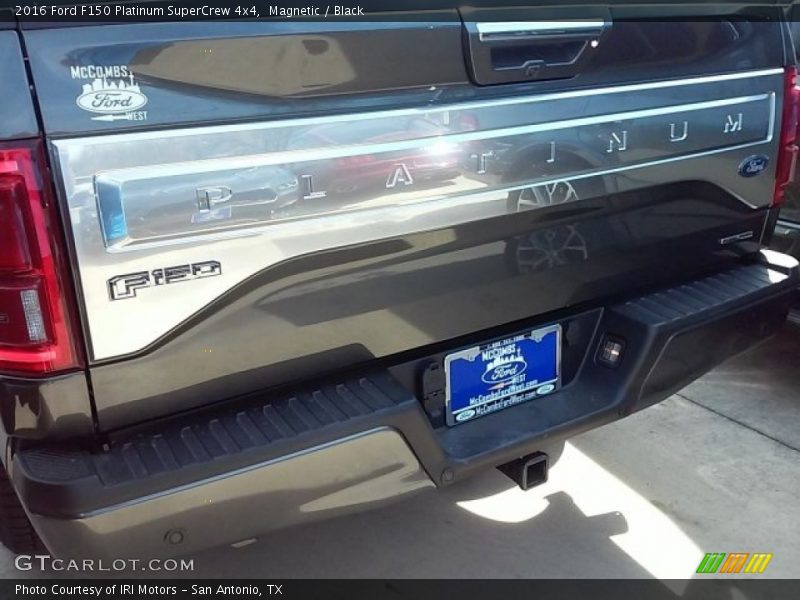 Magnetic / Black 2016 Ford F150 Platinum SuperCrew 4x4