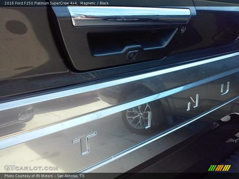 Magnetic / Black 2016 Ford F150 Platinum SuperCrew 4x4