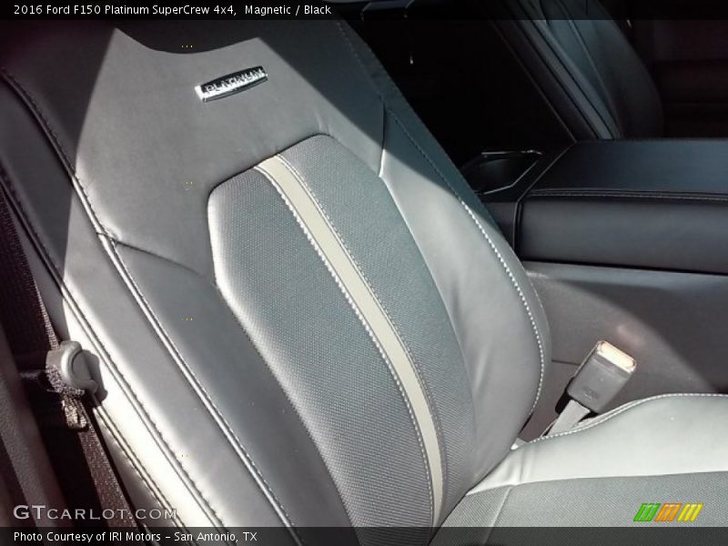 Magnetic / Black 2016 Ford F150 Platinum SuperCrew 4x4