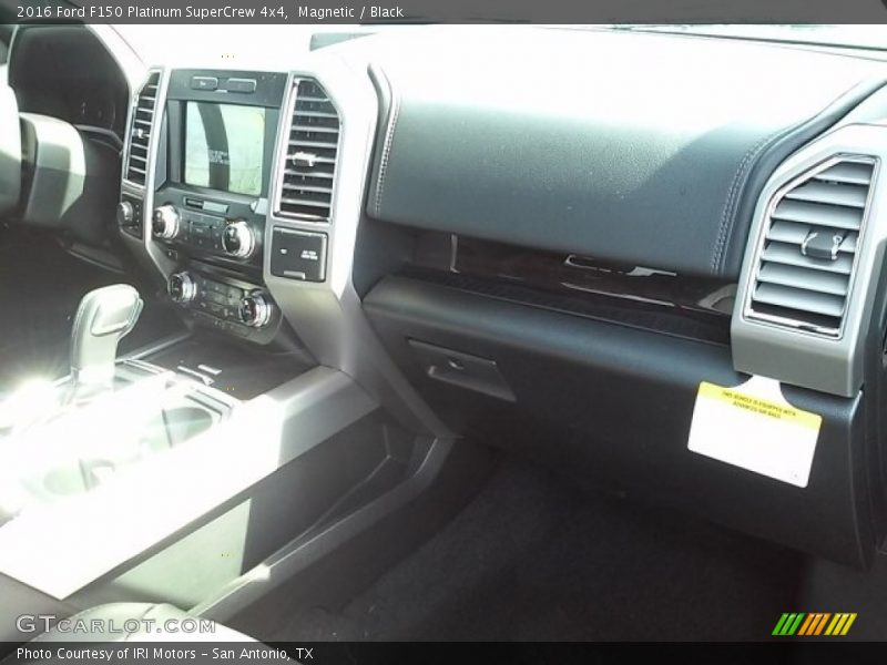 Magnetic / Black 2016 Ford F150 Platinum SuperCrew 4x4