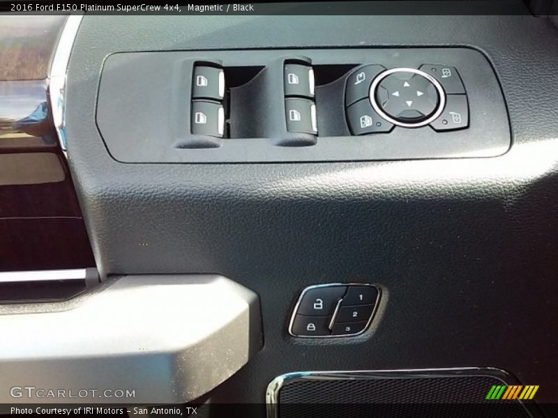 Magnetic / Black 2016 Ford F150 Platinum SuperCrew 4x4