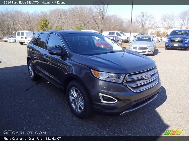 Magnetic / Ebony 2016 Ford Edge SEL AWD