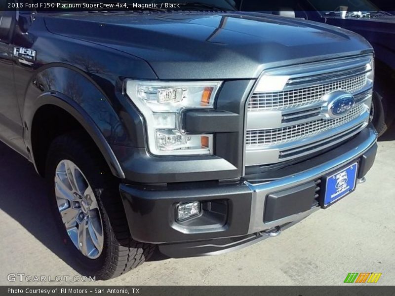 Magnetic / Black 2016 Ford F150 Platinum SuperCrew 4x4