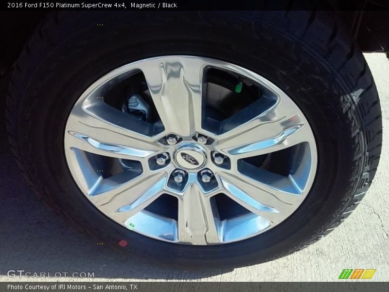 Magnetic / Black 2016 Ford F150 Platinum SuperCrew 4x4