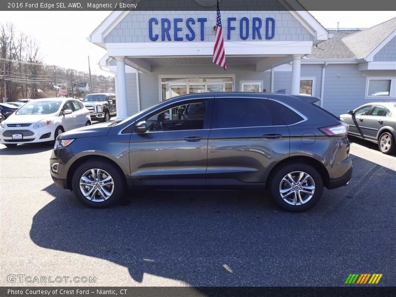 Magnetic / Ebony 2016 Ford Edge SEL AWD