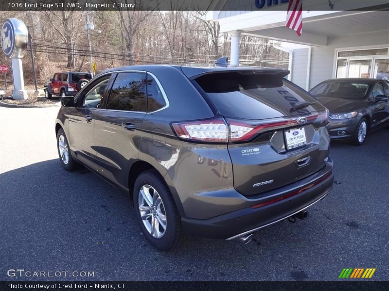 Magnetic / Ebony 2016 Ford Edge SEL AWD