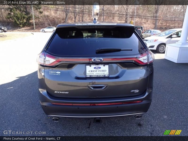 Magnetic / Ebony 2016 Ford Edge SEL AWD