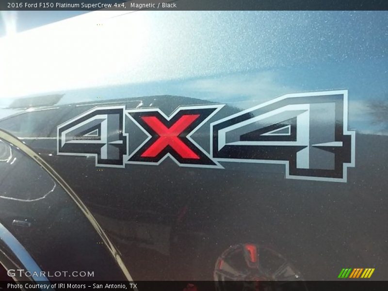 Magnetic / Black 2016 Ford F150 Platinum SuperCrew 4x4